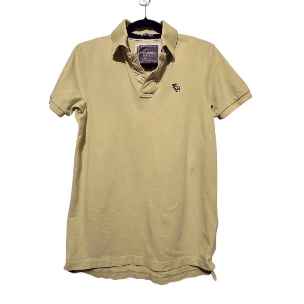 Vtg 90s Y2K Lot Of 4 Polo Shirt Mens SM Rugby Striped Plain Preppy Distressed - Picture 4 of 16